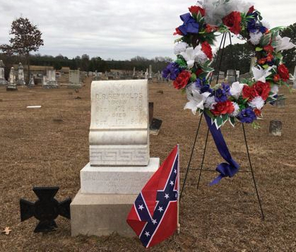 First Lieutenant David Richard Reynolds, CSA monument in cookville